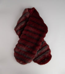 Nightfall Luxe Fur Wrap Shawl