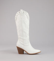 Ride or Shine Studded Cowboy Boots