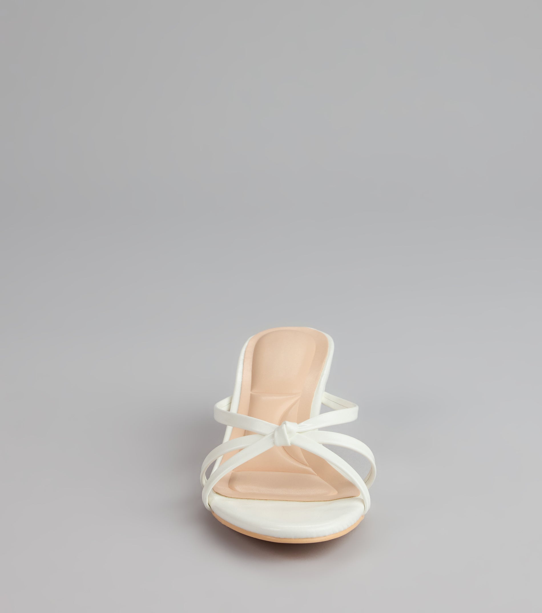 Shimmer Step Strappy Mules