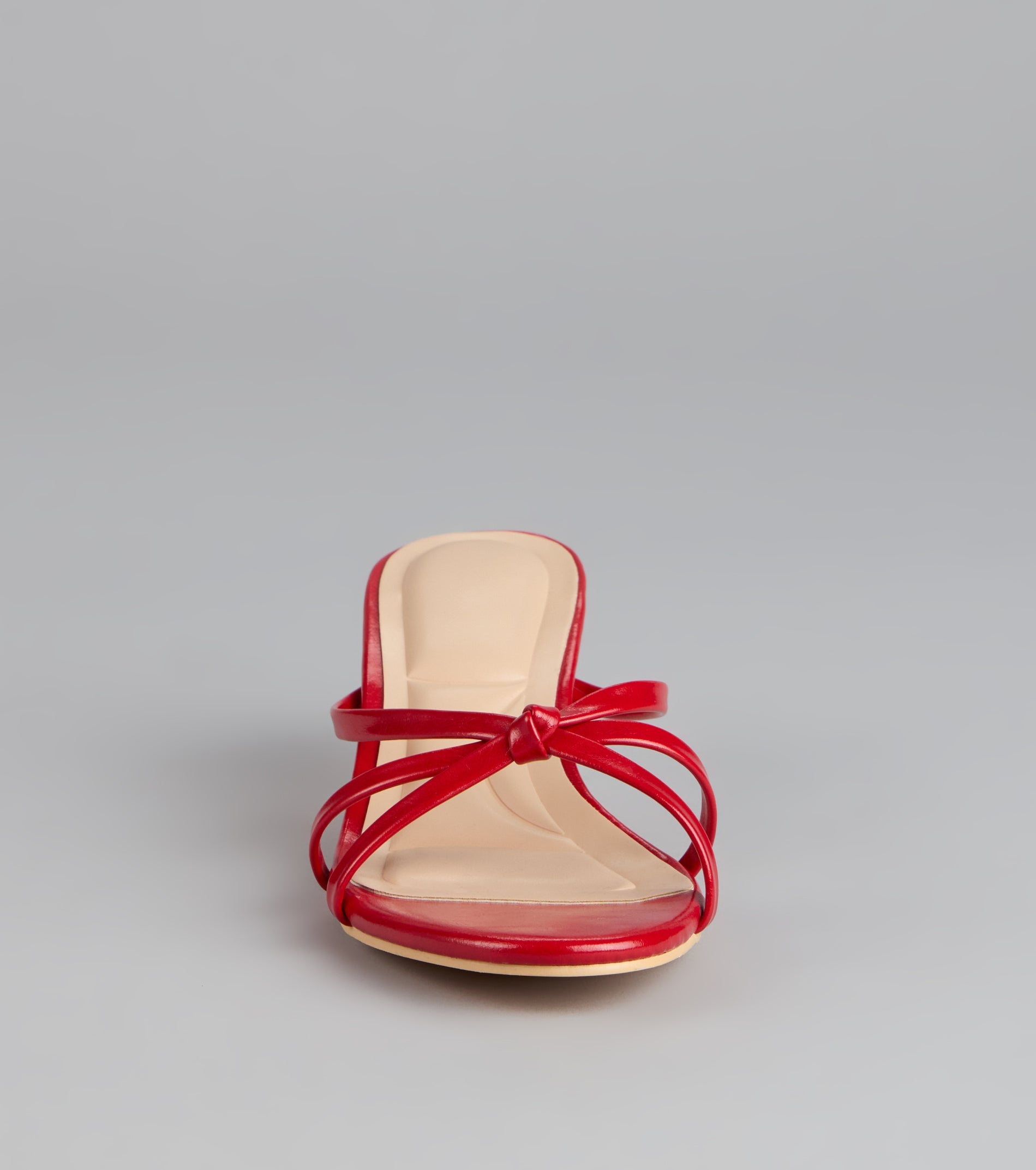 Shimmer Step Strappy Mules