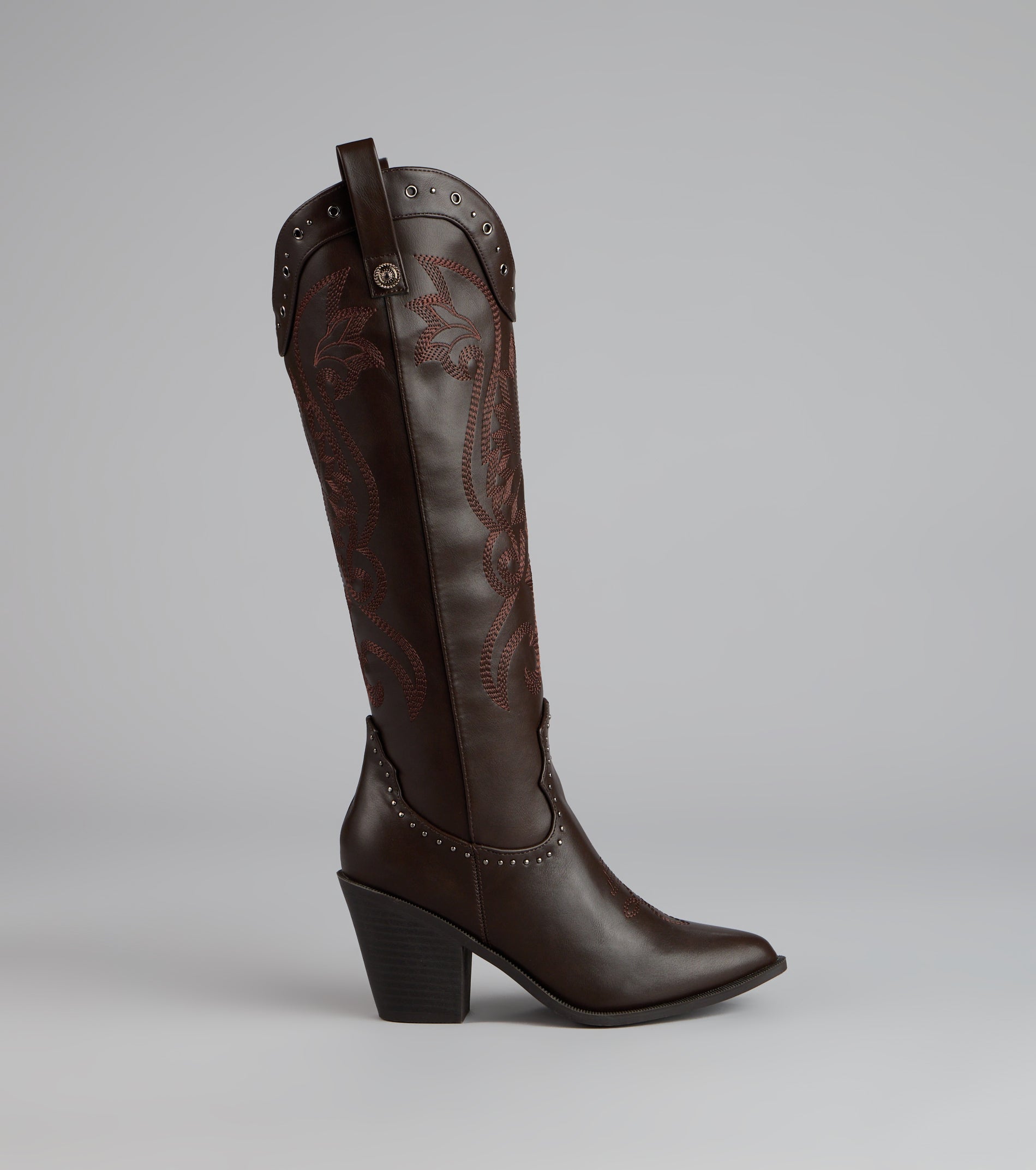 Ride or Shine Studded Cowboy Boots