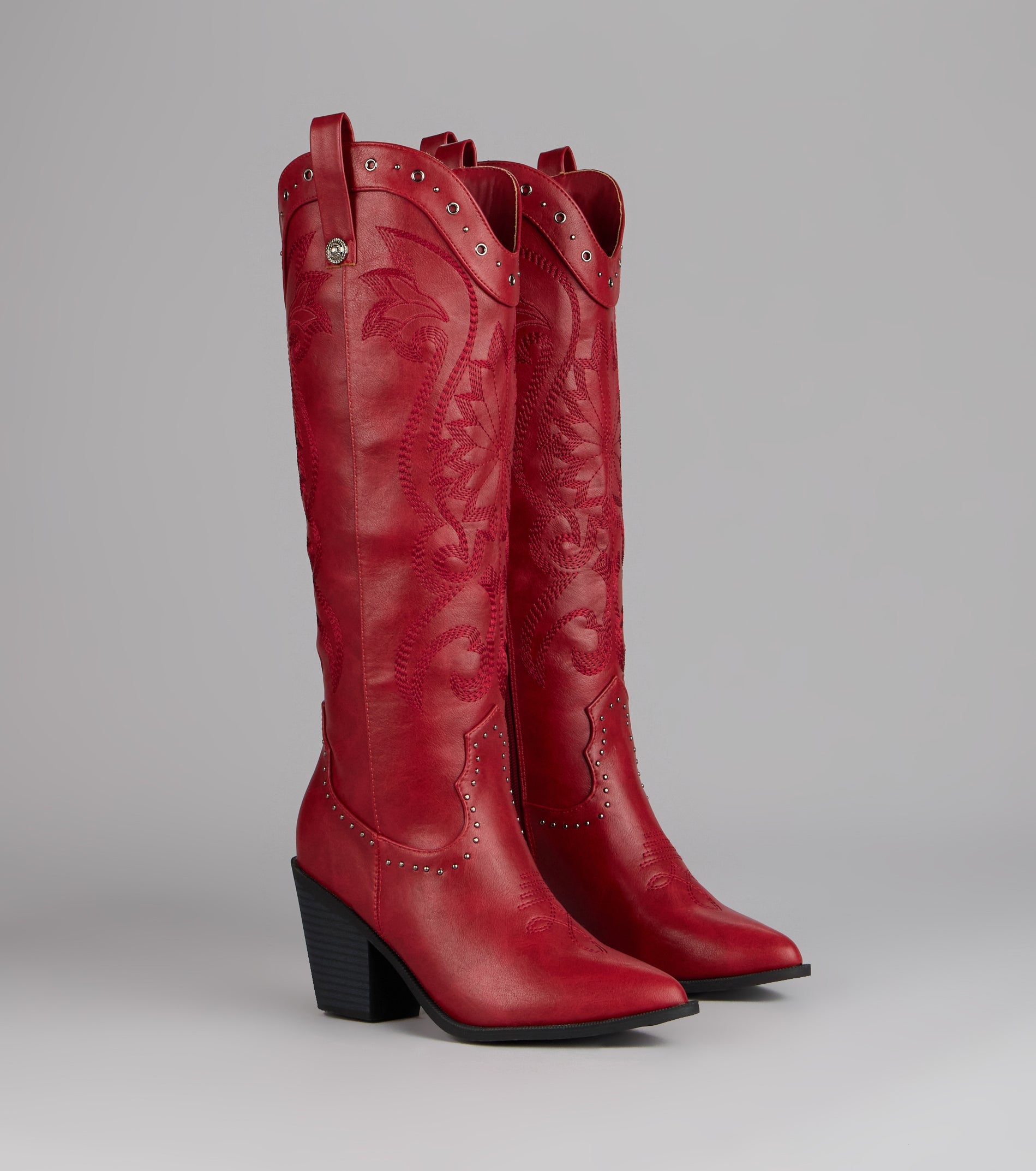 Ride or Shine Studded Cowboy Boots