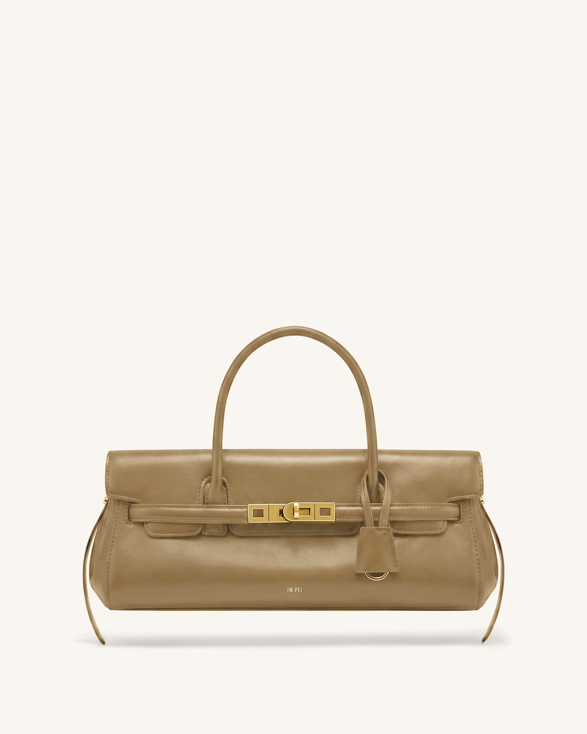 Yara Small Top Handle Shoulder Bag - Khaki