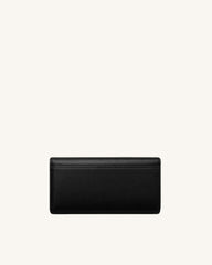 Seren Flap Long Wallet - Black