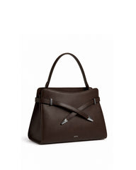 Avery Top Handle Bag - Brown