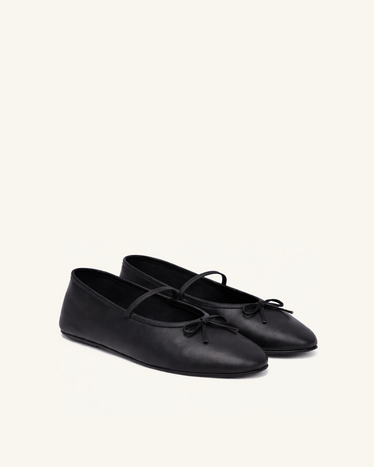 Mila Bow Mary Janes – Black
